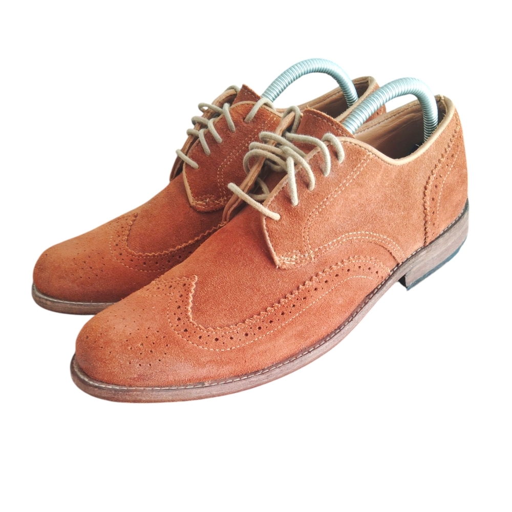 Vintage Shoe Company Suede Oxford Casual Shoes Sz 8‎